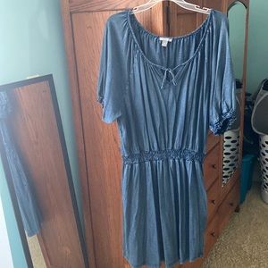 NWOT 2X denim style dress